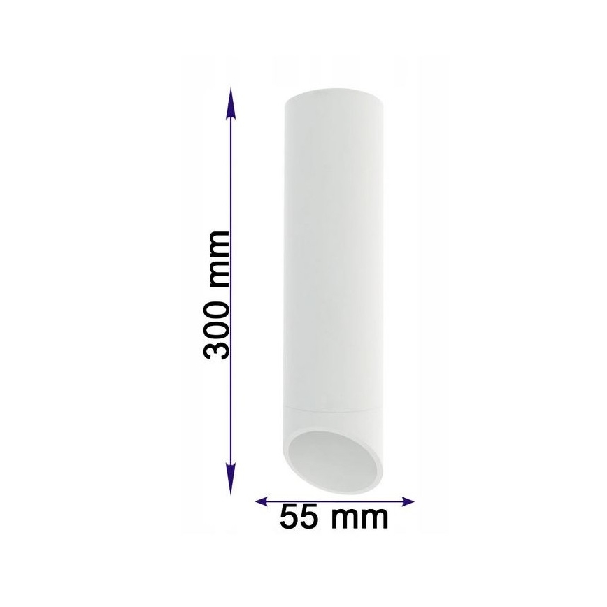 Stropna svetilka VALDA 1xGU10/60W/230V bela