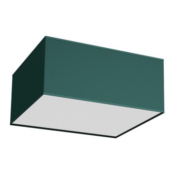 Stropna svetilka VERDE 2xE27/60W/230V 40x40 cm zelena
