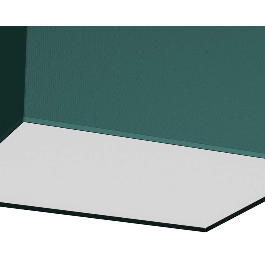Stropna svetilka VERDE 2xE27/60W/230V 40x40 cm zelena