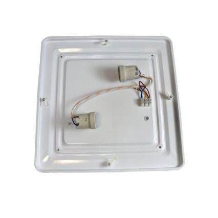 Stropna svetilka WILTON 2xE27/60W/230V 33x33 cm antracit