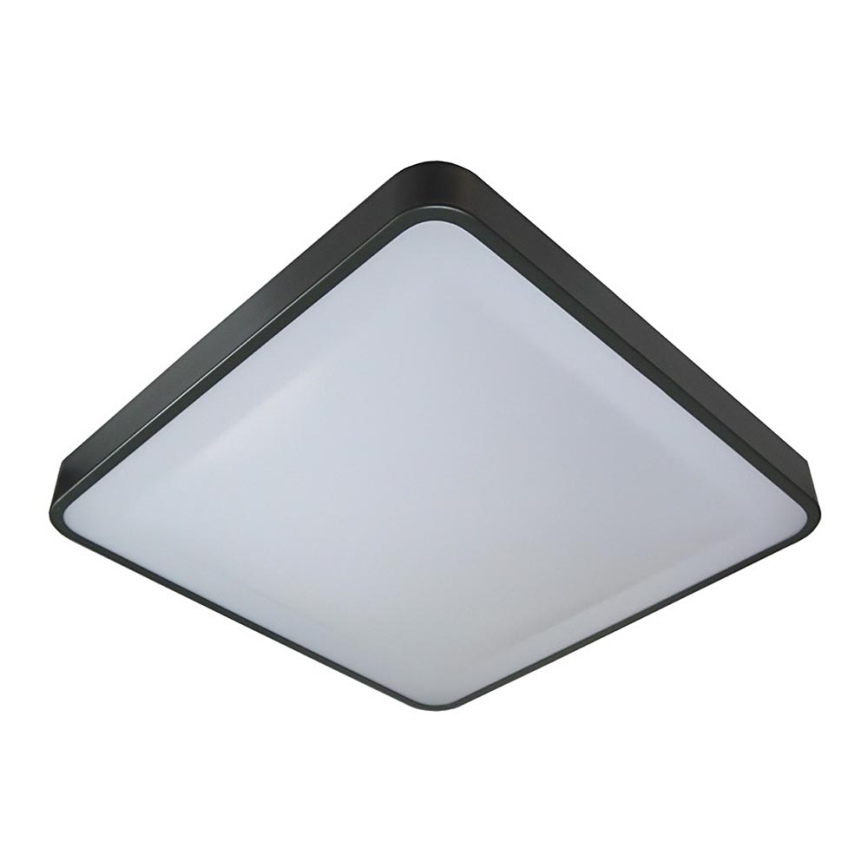 Stropna svetilka WILTON 2xE27/60W/230V 37,5x37,5 cm črna