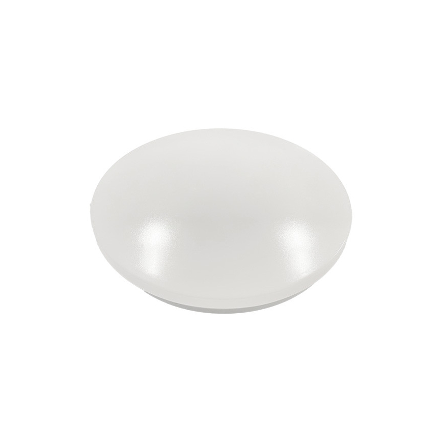 Stropna svetilka za kopalnico OPAL LED/12W/230V, premer 24,5 cm, IP44, bela
