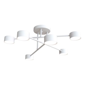 Stropni lestenec HALO 6xGX53/10W/230V, bel