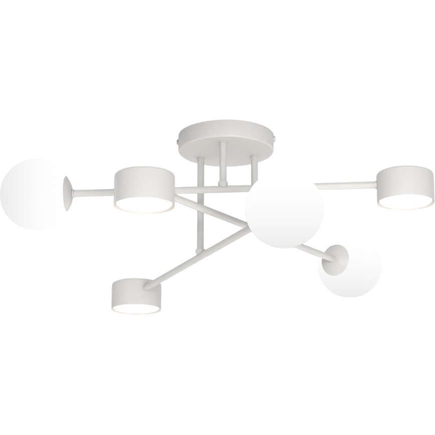 Stropni lestenec HOLON 3xG9/8W/230V + 3xGX53/12W siva