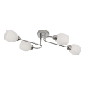 Stropni lestenec KING 4xE27/15W/230V sijajni krom