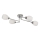 Stropni lestenec KING 4xE27/15W/230V sijajni krom