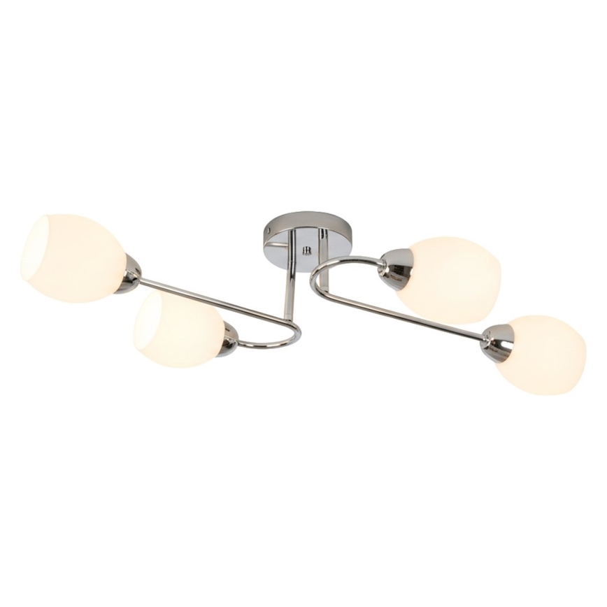 Stropni lestenec KING 4xE27/15W/230V sijajni krom