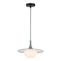 Stropni lestenec na kablu FRED 1xG9/10W/230V siva