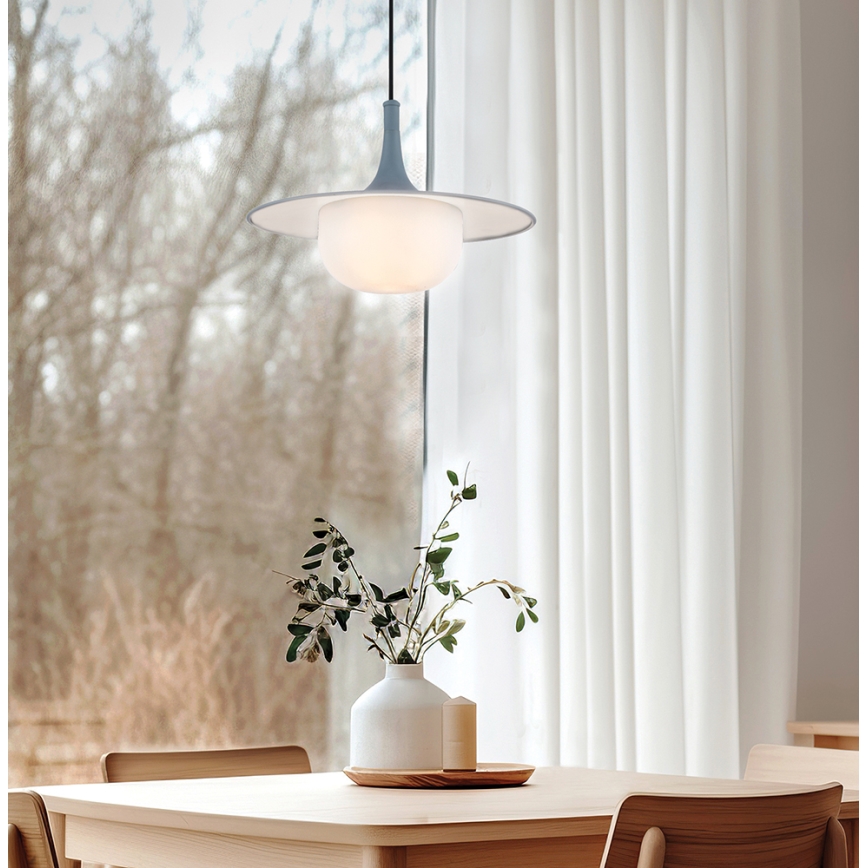Stropni lestenec na kablu FRED 1xG9/10W/230V siva