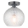 Stropni lestenec TALISA 1xE27/40W/230V, črni krom