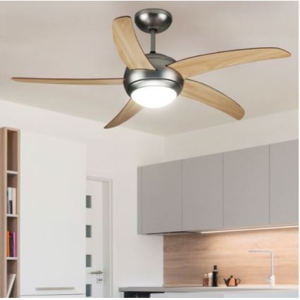 Stropni ventilator 2xE27/20W/230V pr. 132 cm + Daljinski upravljalnik