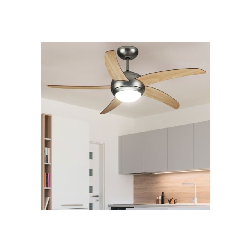Stropni ventilator 2xE27/20W/230V pr. 132 cm + Daljinski upravljalnik