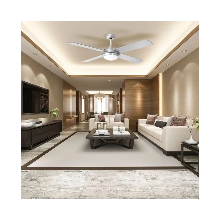 Stropni ventilator 2xE27/35W/230V + Daljinski upravljalnik
