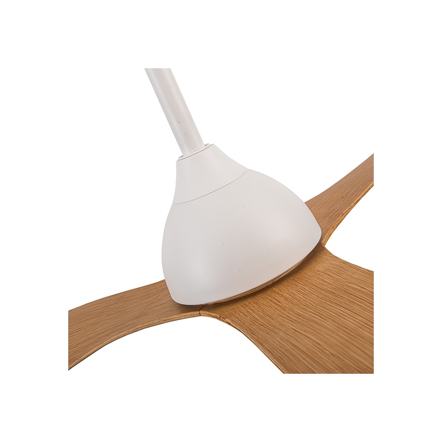 Stropni ventilator pr. 132 cm bež/bela + Daljinski upravljalnik