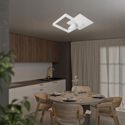 Stropno LED svetilo LED/38W/230V + 1xGU10/30W belo