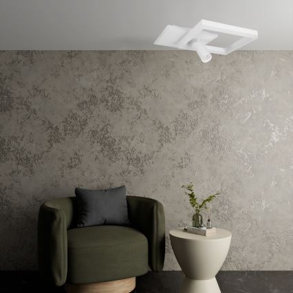 Stropno LED svetilo LED/38W/230V + 1xGU10/30W belo