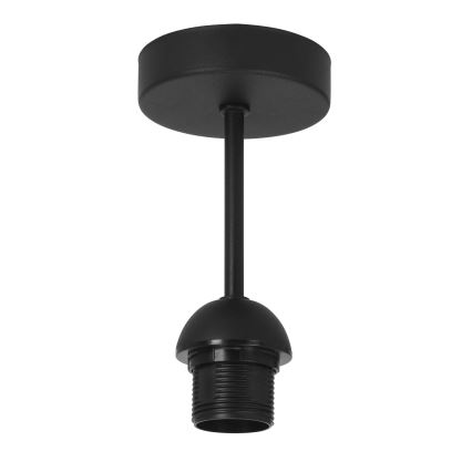 Stropno pritrjen lestenec WENTA 1xE27/60W/230V, premer 50 cm, rjav/zlat