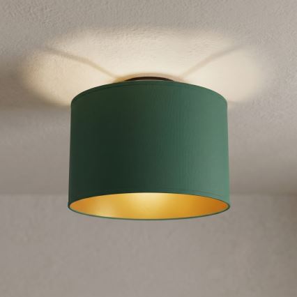 Stropno svetilo ARDEN 1xE27/15W/230V, premer 25 cm, zeleno