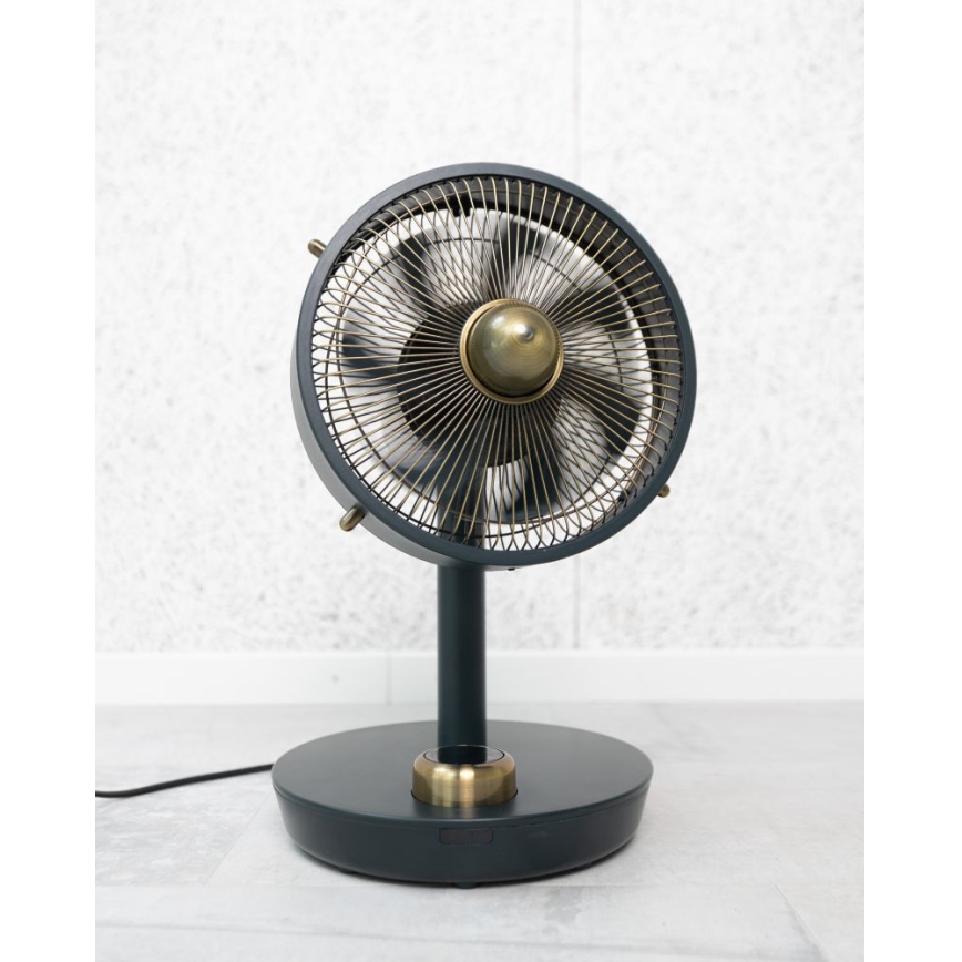 Stylies - Namizni ventilator CEPHEUS 24W/230V črna