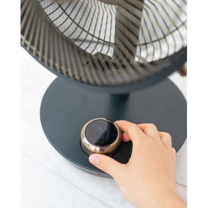 Stylies - Namizni ventilator CEPHEUS 24W/230V črna