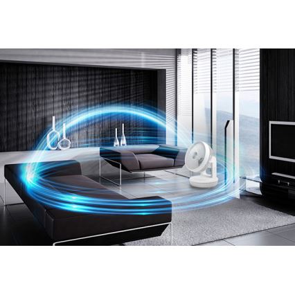Stylies - Namizni ventilator TARA 45W/230V bel