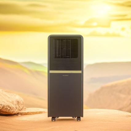 Stylies - Prenosna klimatska naprava POLARIX 1000W/230V 9000 BTU črna + daljinski upravljalnik