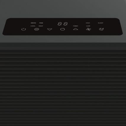 Stylies - Prenosna klimatska naprava POLARIX 1000W/230V 9000 BTU črna + daljinski upravljalnik