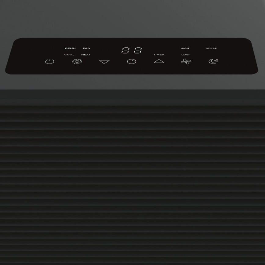 Stylies - Prenosna klimatska naprava POLARIX 1000W/230V 9000 BTU črna + daljinski upravljalnik