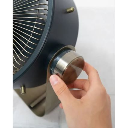Stylies - Stojalni ventilator CASTOR 40W/230V, črne barve