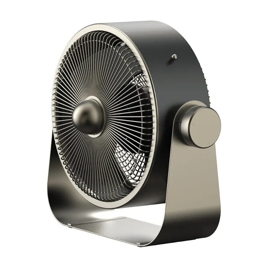 Stylies - Stojalni ventilator CASTOR 40W/230V, črne barve