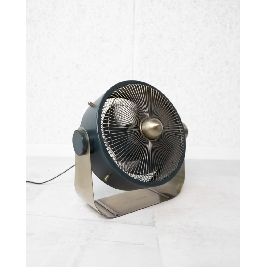 Stylies - Stojalni ventilator CASTOR 40W/230V, črne barve