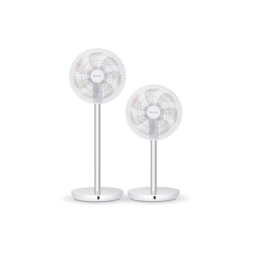Stylies - Stojni ventilator TUKAN 25W/230V 60 cm bela
