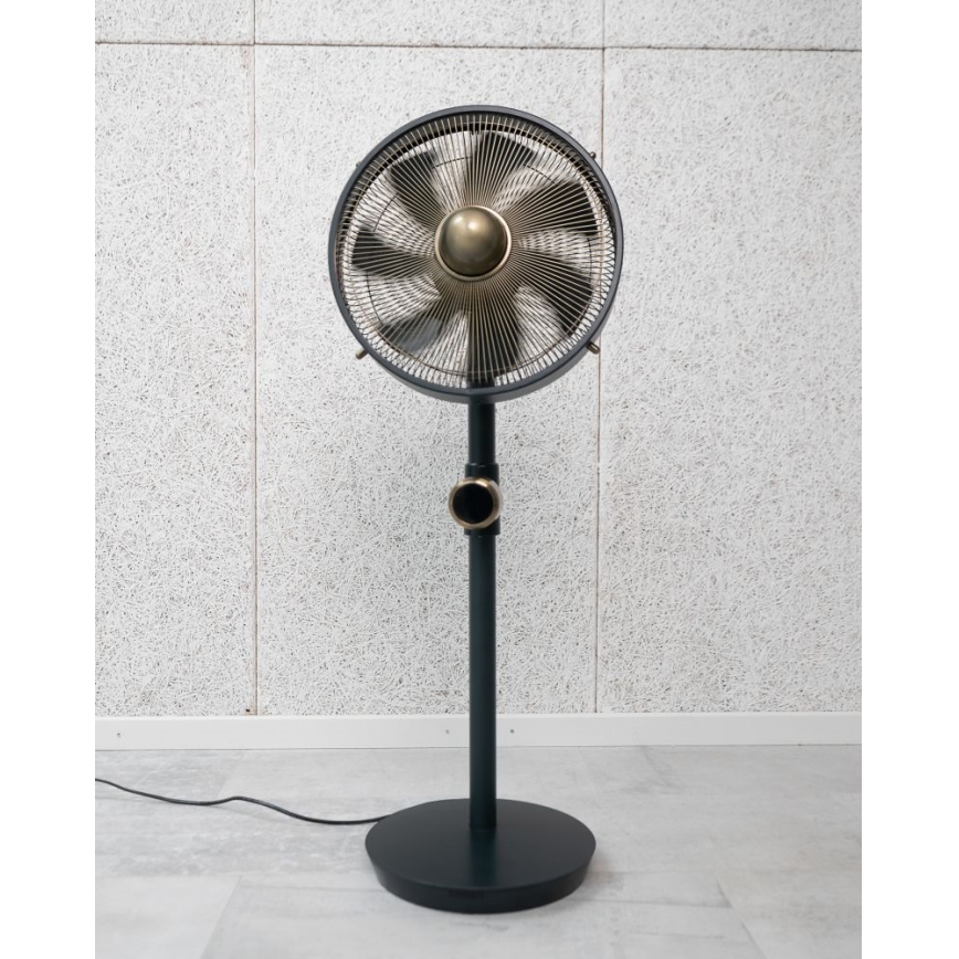 Stylies - Stojni ventilator URANUS 35W/230V 94 cm črn