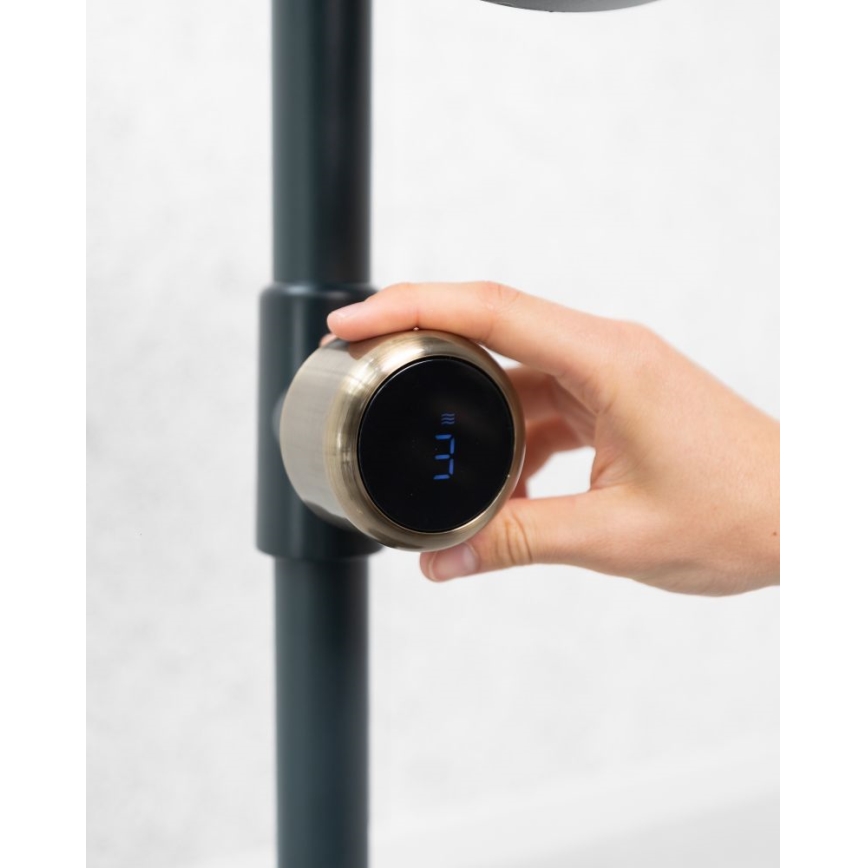 Stylies - Stojni ventilator URANUS 35W/230V 94 cm črn