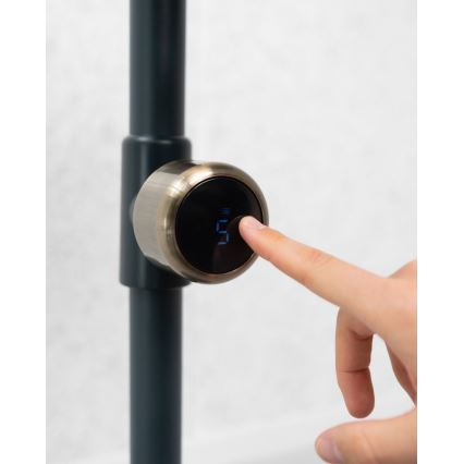 Stylies - Stojni ventilator URANUS 35W/230V 94 cm črn