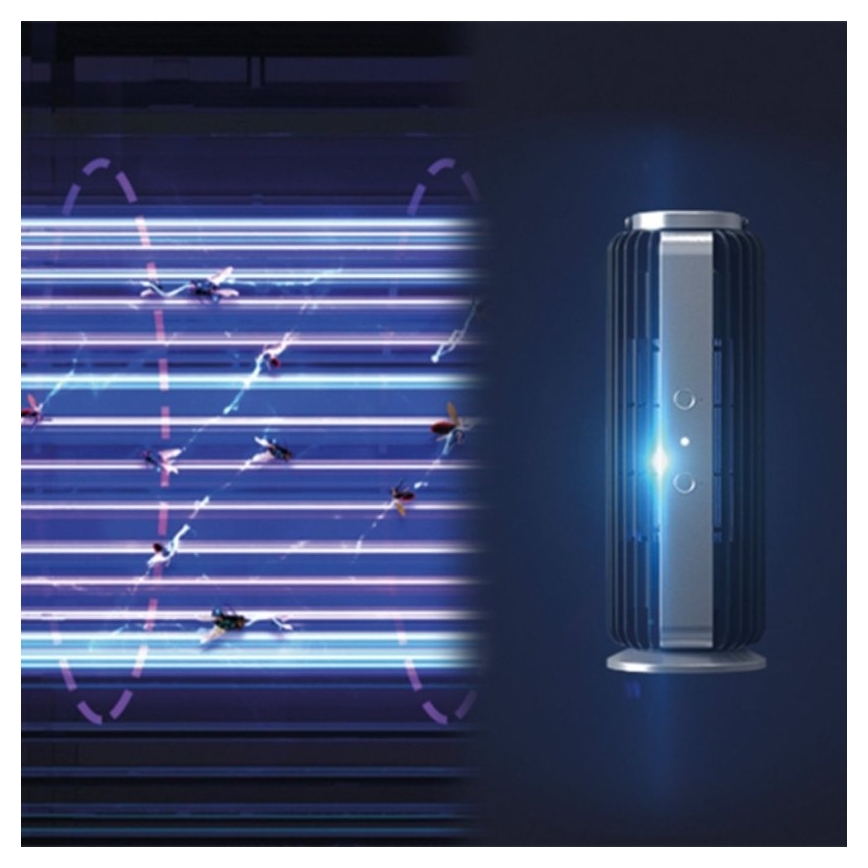 Stylies - Svetlobna past za zatiranje komarjev AURIGA UV-A/8W/230V 60 m²