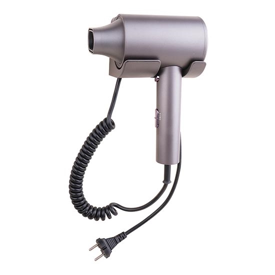 Sušilec za lase z nosilcem 16x22,3 cm rjav