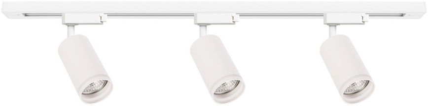 Svetilka za tirni sistem PIPE 3xGU10/10W/230V, bela