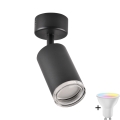 Світильник для ванної LED RGBW зі змінною яскравістю TURYN 1xGU10/6,5W/230V 2700-6500K Wi-Fi IP44 чорний