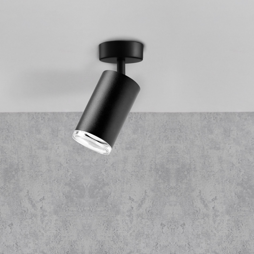 Світильник для ванної LED RGBW зі змінною яскравістю TURYN 1xGU10/6,5W/230V 2700-6500K Wi-Fi IP44 чорний