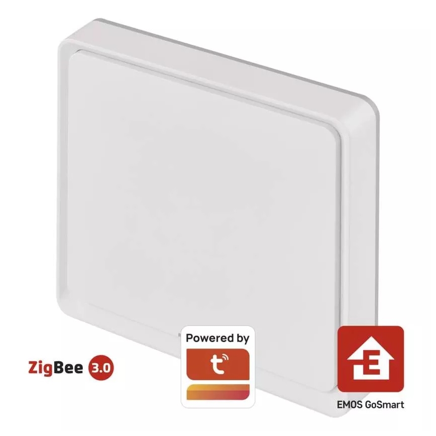 Switch 1-gumb GoSmart Tuya bela