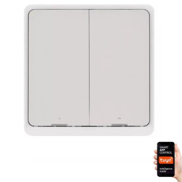 Switch 2-gumba GoSmart Tuya bela