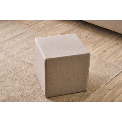 Tabure CUBI 40x40 cm bež
