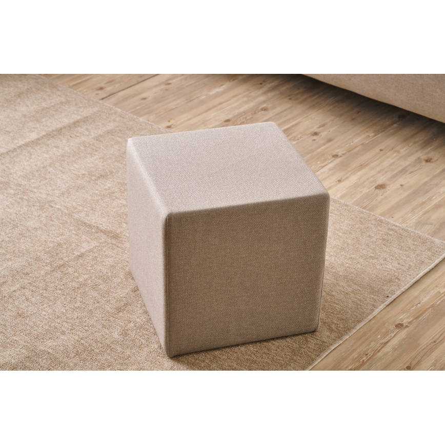 Tabure CUBI 40x40 cm bež