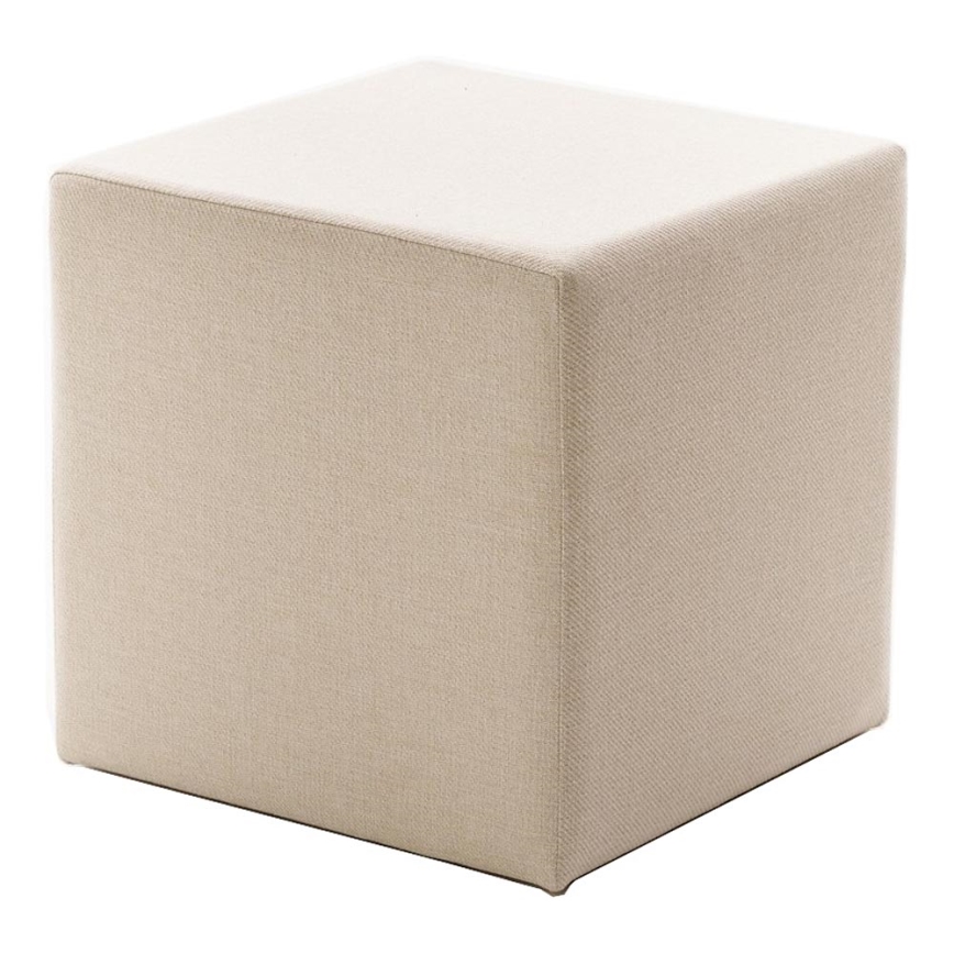 Tabure CUBI 40x40 cm kremna