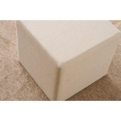 Tabure CUBI 40x40 cm kremna