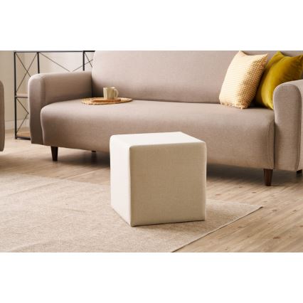 Tabure CUBI 40x40 cm kremna
