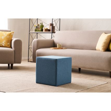 Tabure CUBI 40x40 cm modra