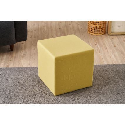 Tabure CUBI 40x40 cm rumene barve