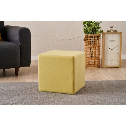 Tabure CUBI 40x40 cm rumene barve